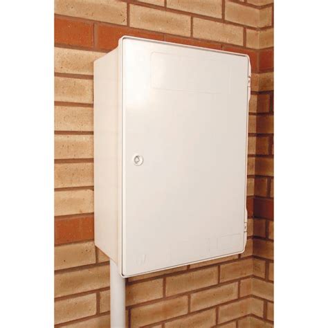 white electric meter box|surface mounted electric meter box.